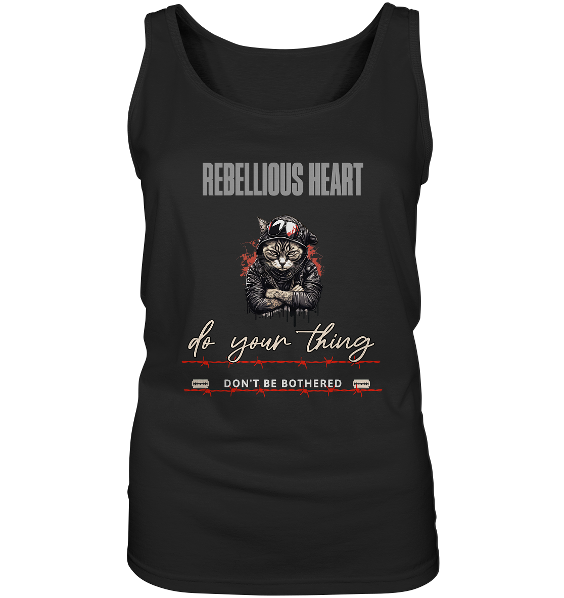 Rebellisches Herz - Ladies Tank-Top