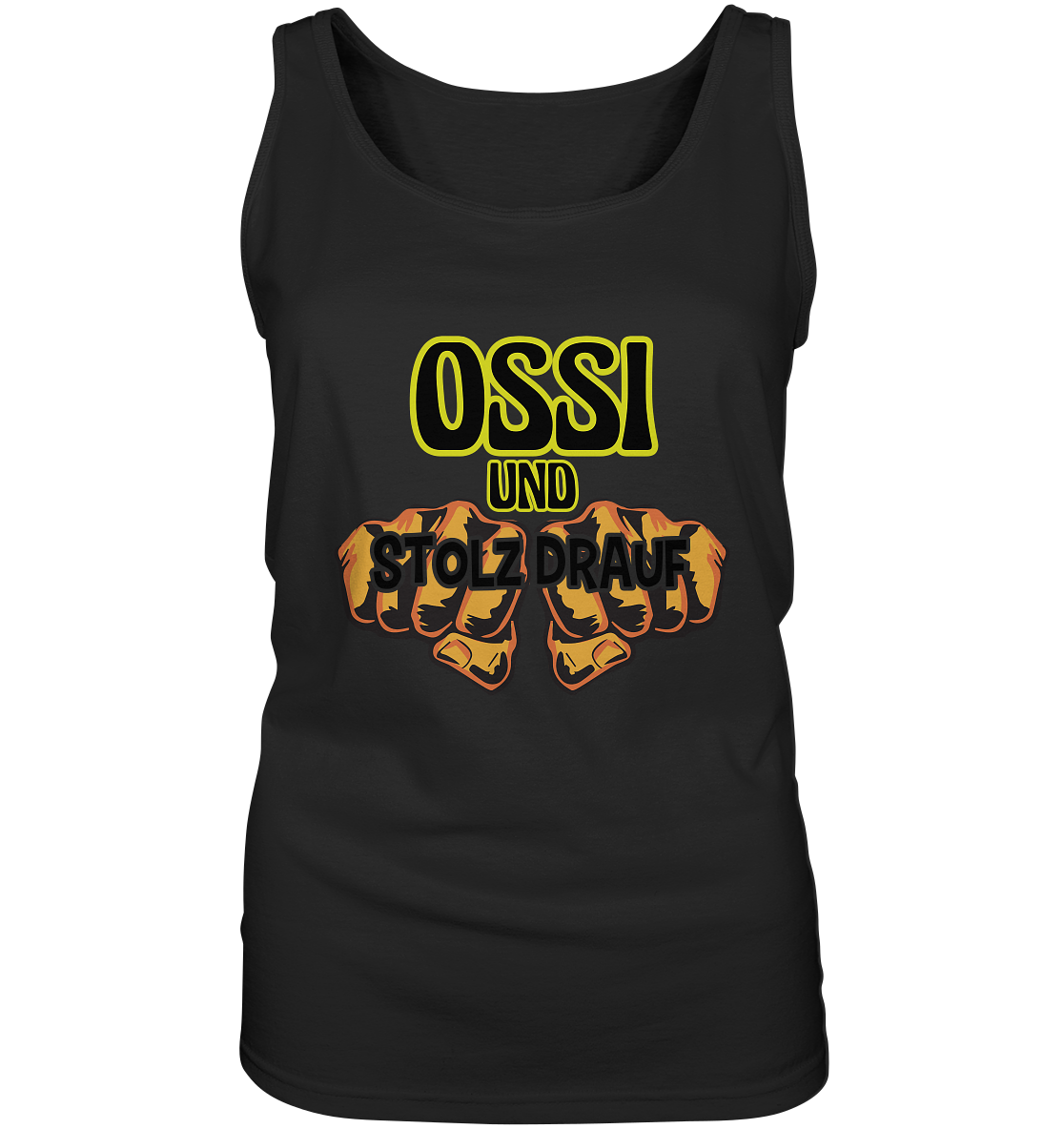 Ossi und stolz drauf - Ladies Tank-Top