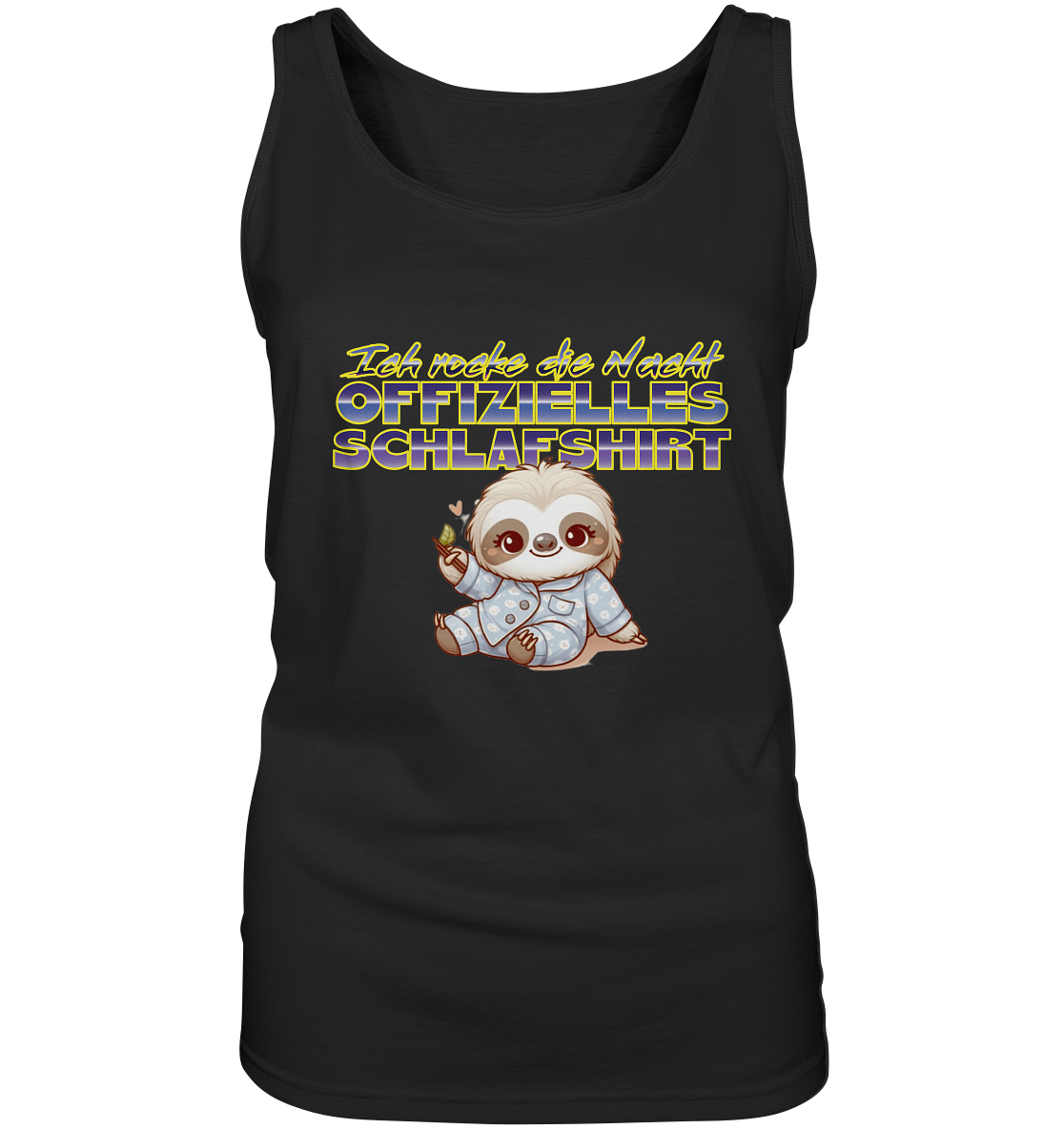 Schlafshirt  - Damen Tank-Top