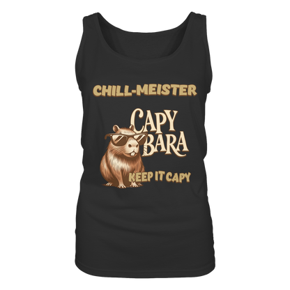 Chill-Meister Capybara – Keep it Capy (Bio & Premium) - Ladies Tank-Top