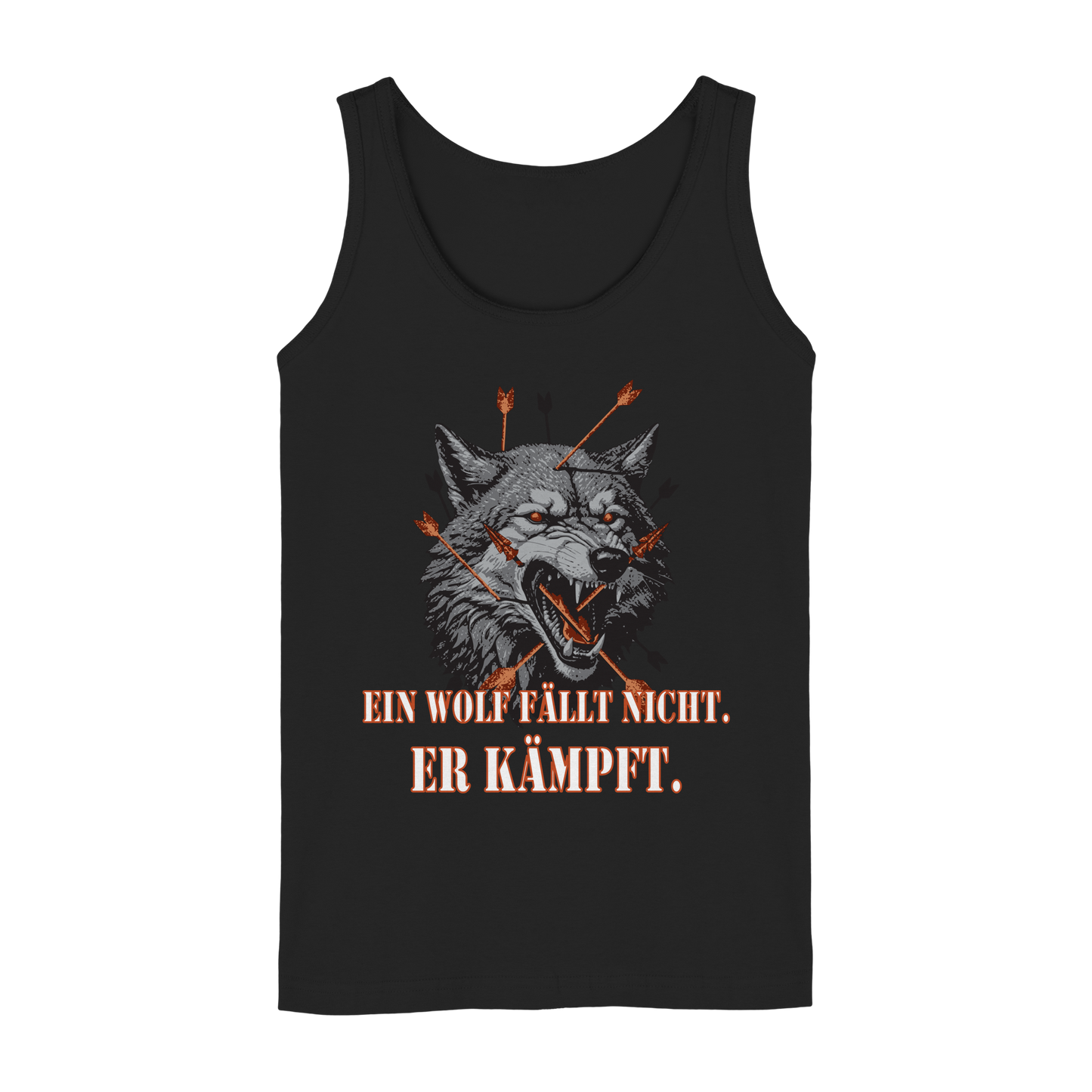 The Unbroken Wolf - Ladies Tank-Top