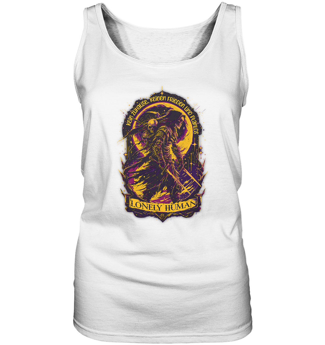 Streetwear Einsamer Mensch  - Ladies Tank-Top