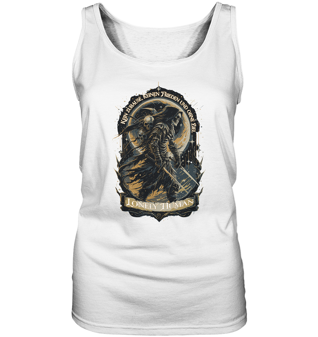 Streetwear Einsamer Mensch Ohne Ziel - Ladies Tank-Top