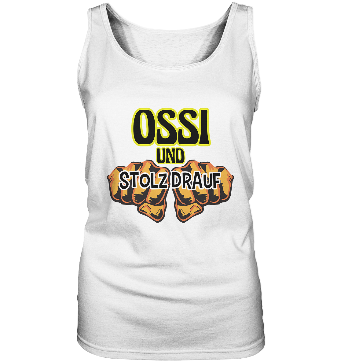 Ossi und stolz drauf - Ladies Tank-Top