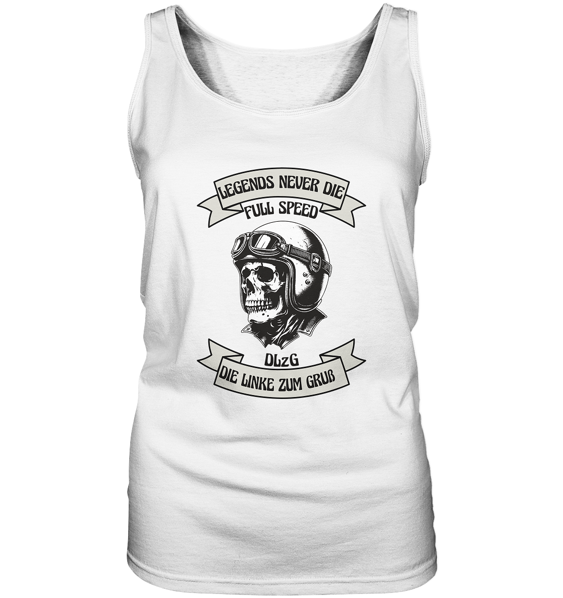 Die Linke zum Gruss - DLzG Full Speed - Ladies Tank-Top