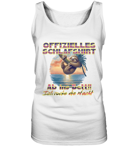 Schlafshirt - Ab ins Bett - Damen Tank-Top