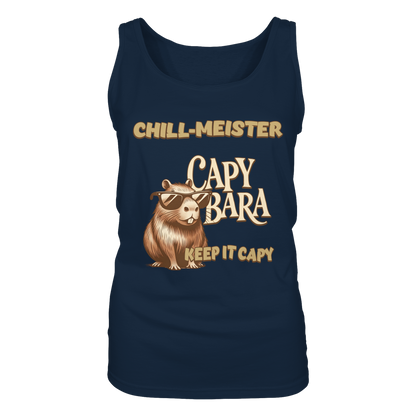 Chill-Meister Capybara – Keep it Capy (Bio & Premium) - Ladies Tank-Top