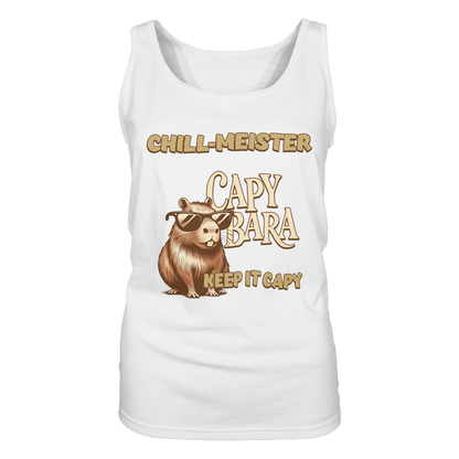 Chill-Meister Capybara – Keep it Capy (Bio & Premium) - Ladies Tank-Top