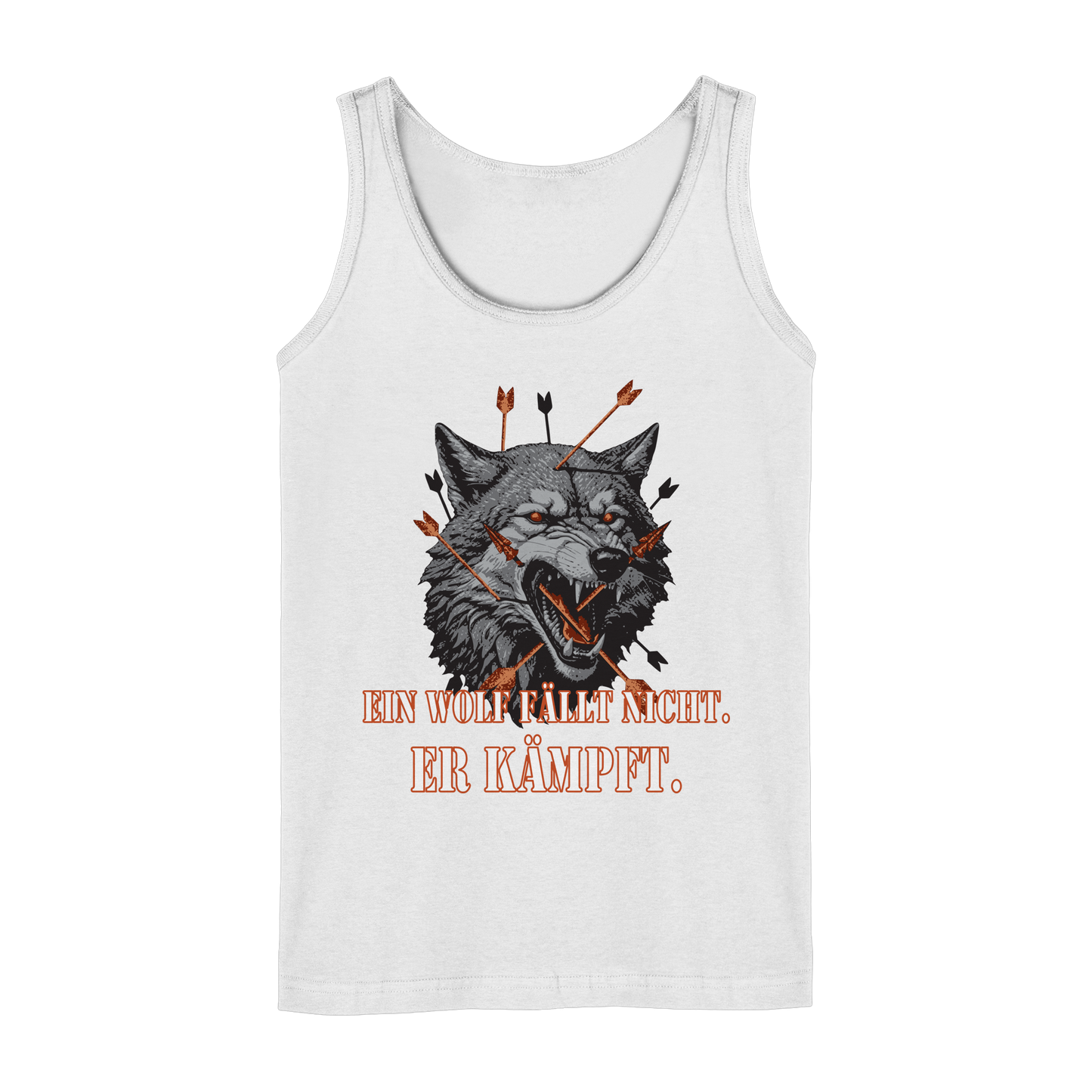 The Unbroken Wolf - Ladies Tank-Top
