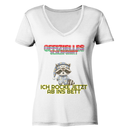 Offizielles Schlafshirt - Damen V-Neck Shirt