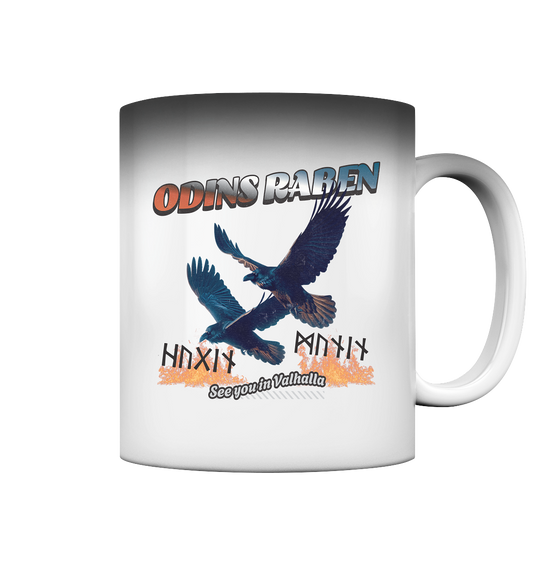 Raben Odins - Hugin und Munin - Magic Mug