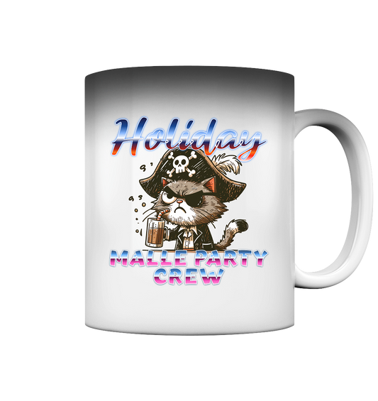 Urlaubsdruck Malle- Party Crew - Magic Mug