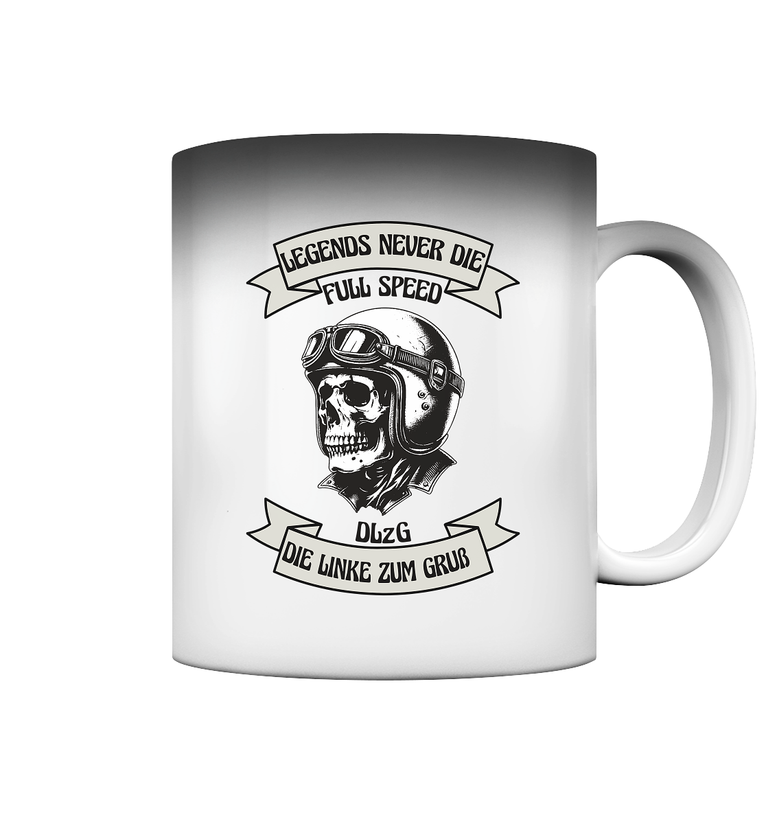 Die Linke zum Gruss - DLzG Full Speed - Magic Mug