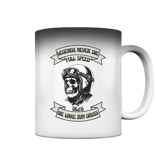 Die Linke zum Gruss - DLzG Full Speed - Magic Mug