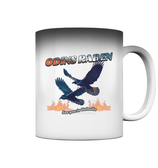 Valhalla Odins Raben - Magic Mug