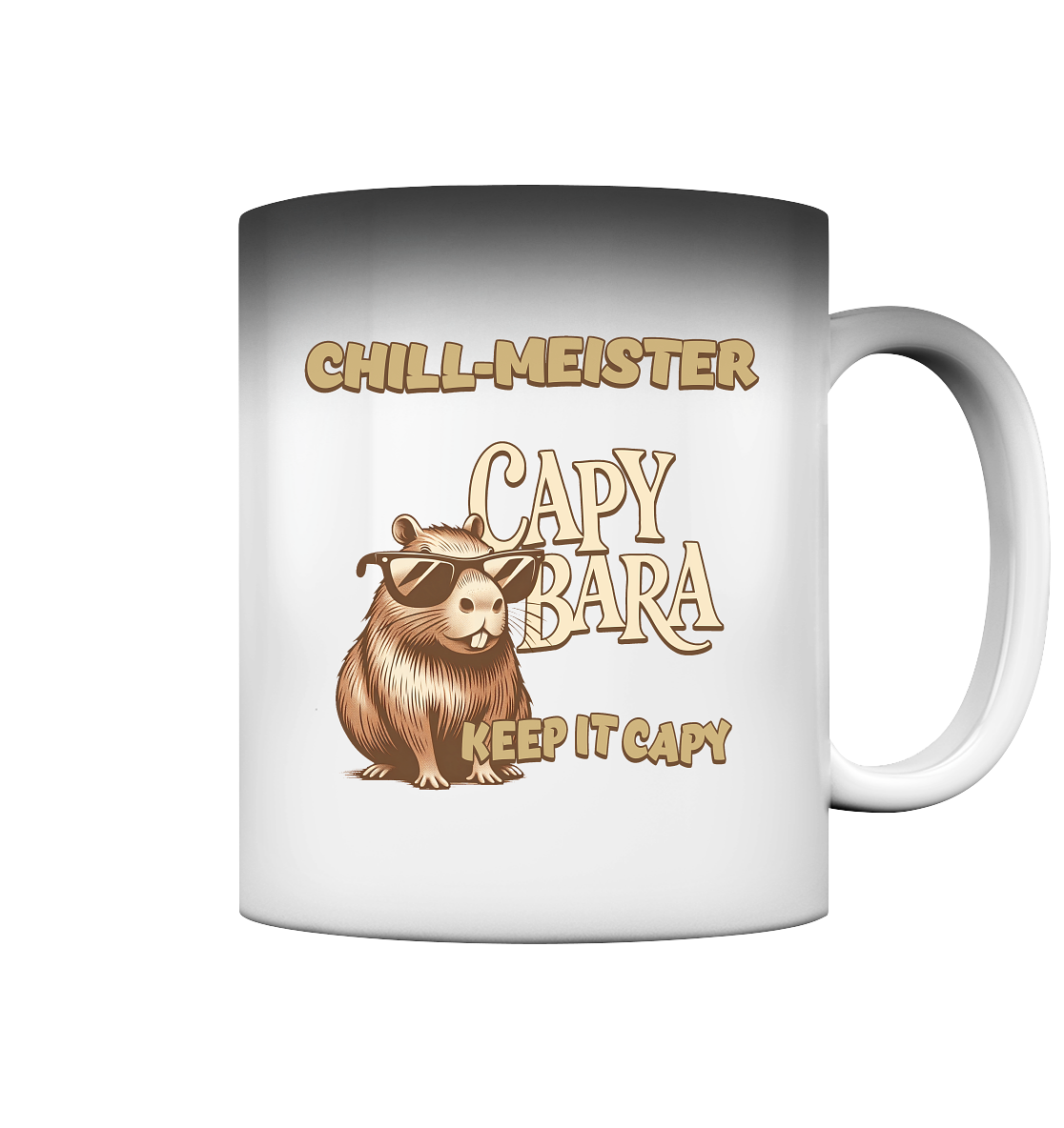 Chill-Meister Capybara – Keep it Capy (Bio & Premium) - Magic Mug
