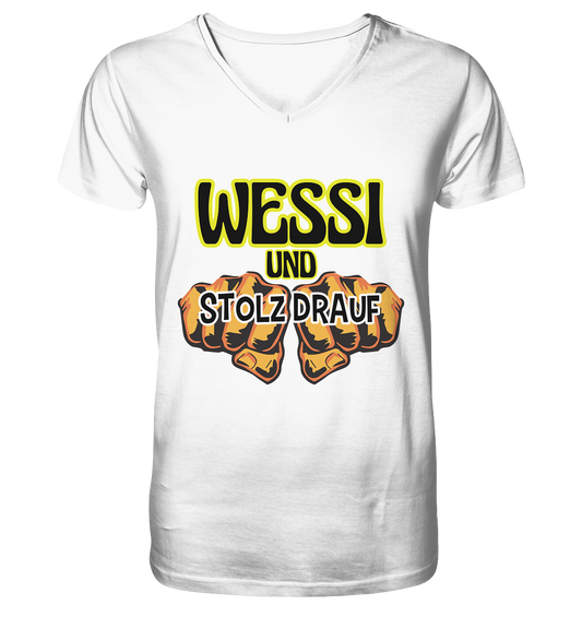 Wessi - Herren Organic V-Neck Shirt