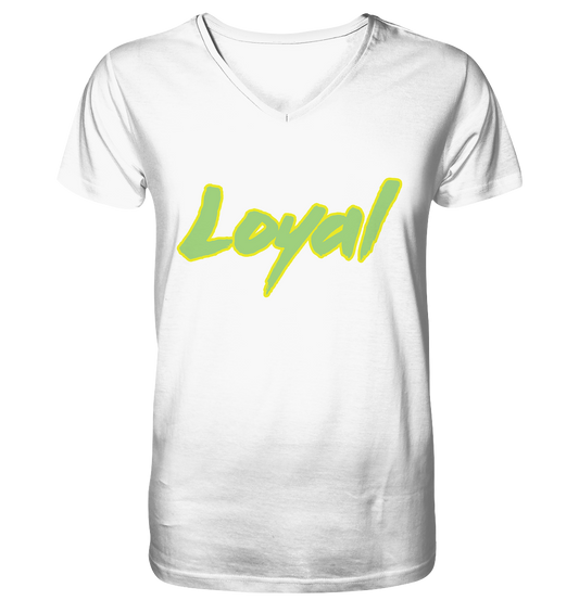 Loyal - Mens Organic V-Neck Shirt