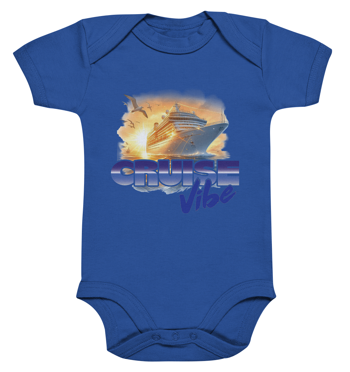 T-Shirt Cruise Vibe - Organic Baby Bodysuite