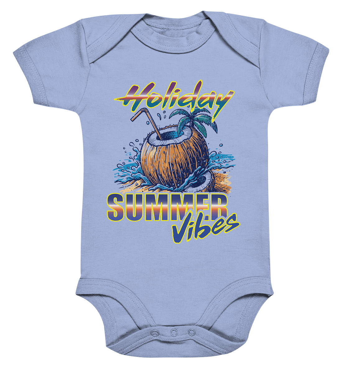 Urlaubs T-Shirt Holiday - Organic Baby Bodysuite