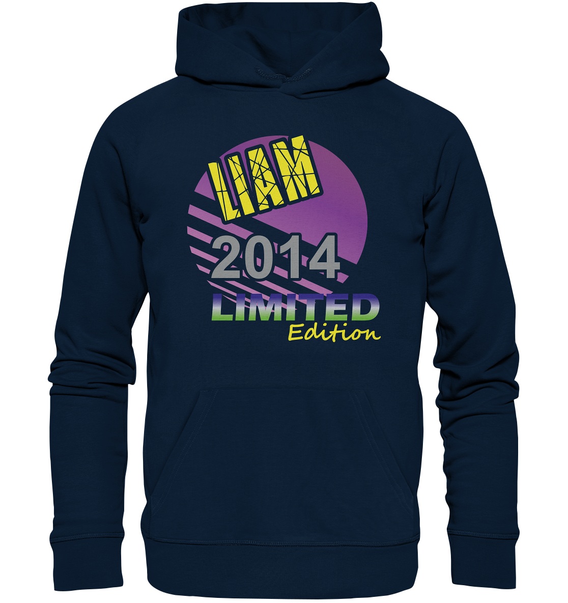 Liam Limited Edition 2014 Geburtstag Jahrgang 2014 Jungs  - Organic Basic Hoodie