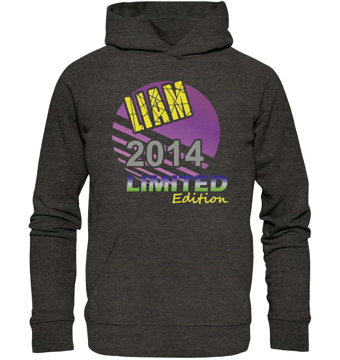 Liam Limited Edition 2014 Geburtstag Jahrgang 2014 Jungs  - Organic Basic Hoodie