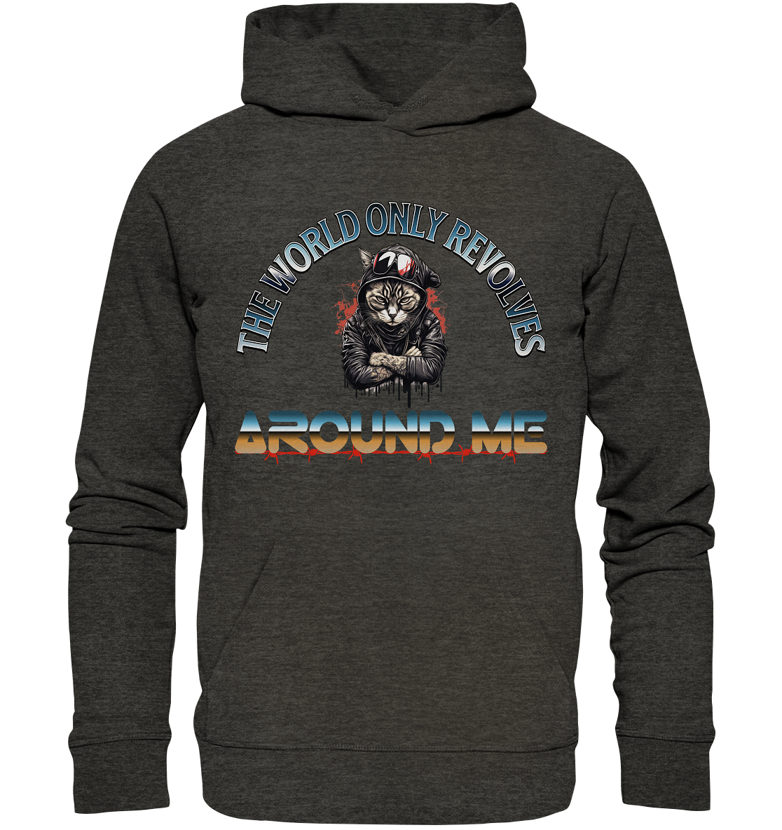 Around Me - Im Mittelpunkt - Organic Basic Hoodie