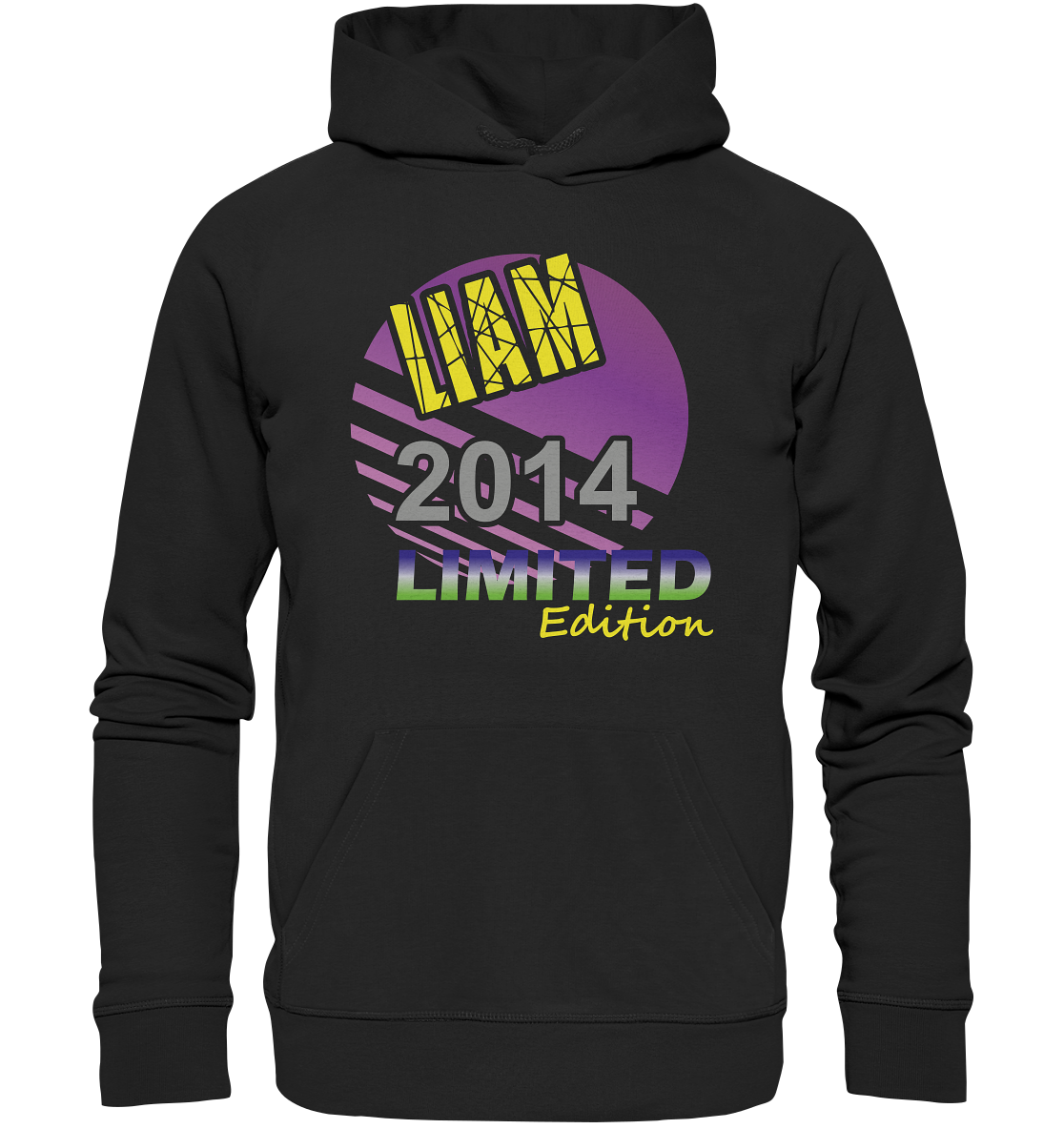 Liam Limited Edition 2014 Geburtstag Jahrgang 2014 Jungs  - Organic Basic Hoodie