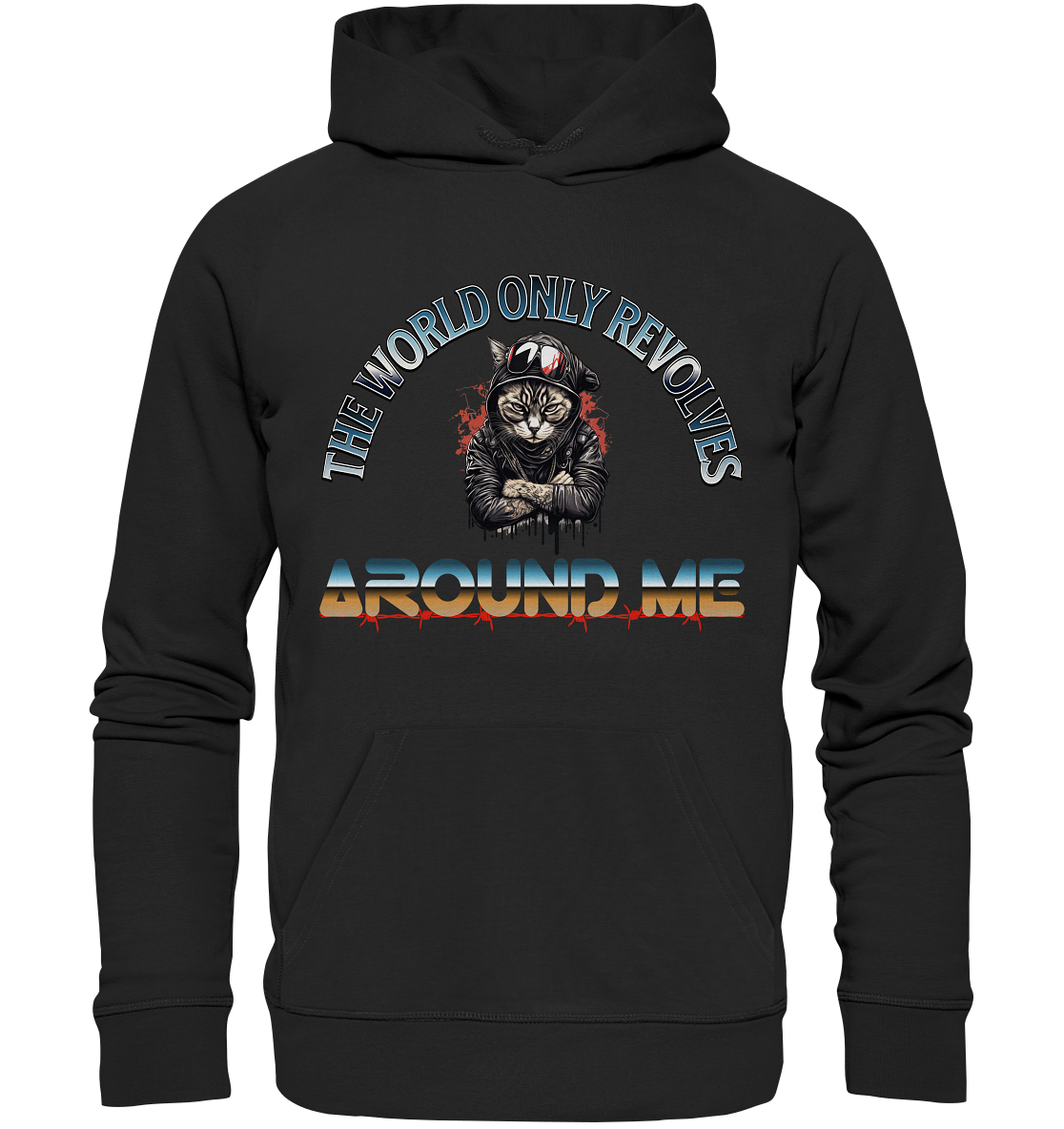 Around Me - Im Mittelpunkt - Organic Basic Hoodie