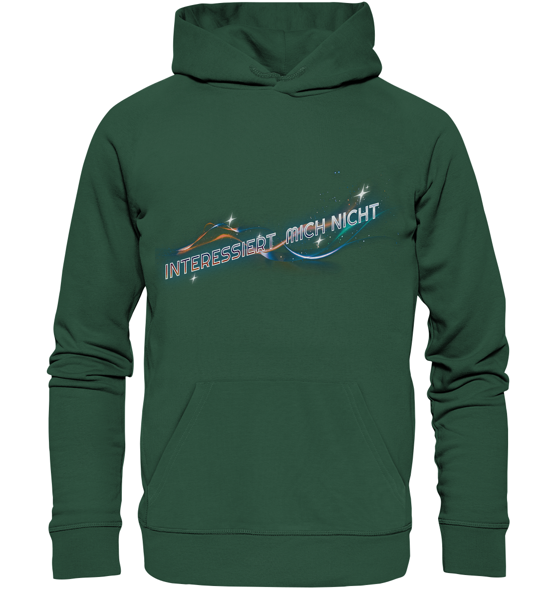 Interessiert mich nicht - Organic Basic Hoodie