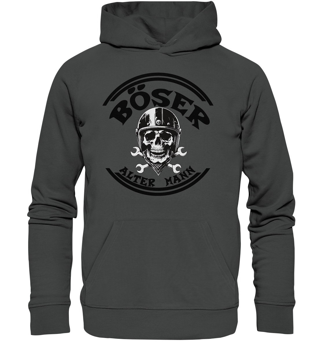 BÖSER ALTER MANN NO 4 - Organic Basic Hoodie