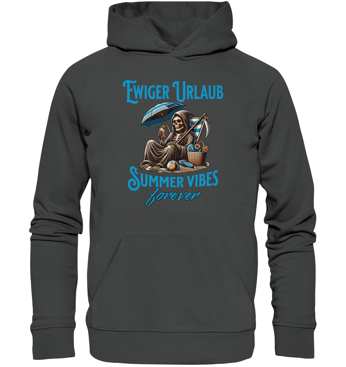 Summer Vibes forever - Organic Basic Hoodie