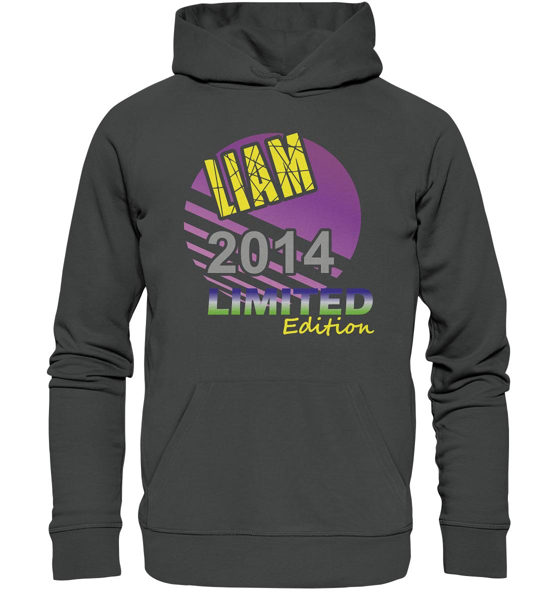 Liam Limited Edition 2014 Geburtstag Jahrgang 2014 Jungs  - Organic Basic Hoodie