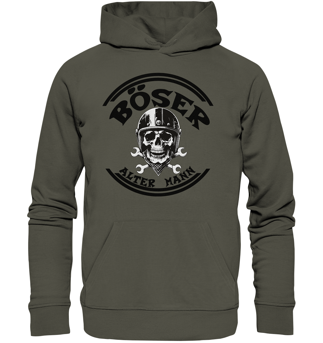 BÖSER ALTER MANN NO 4 - Organic Basic Hoodie