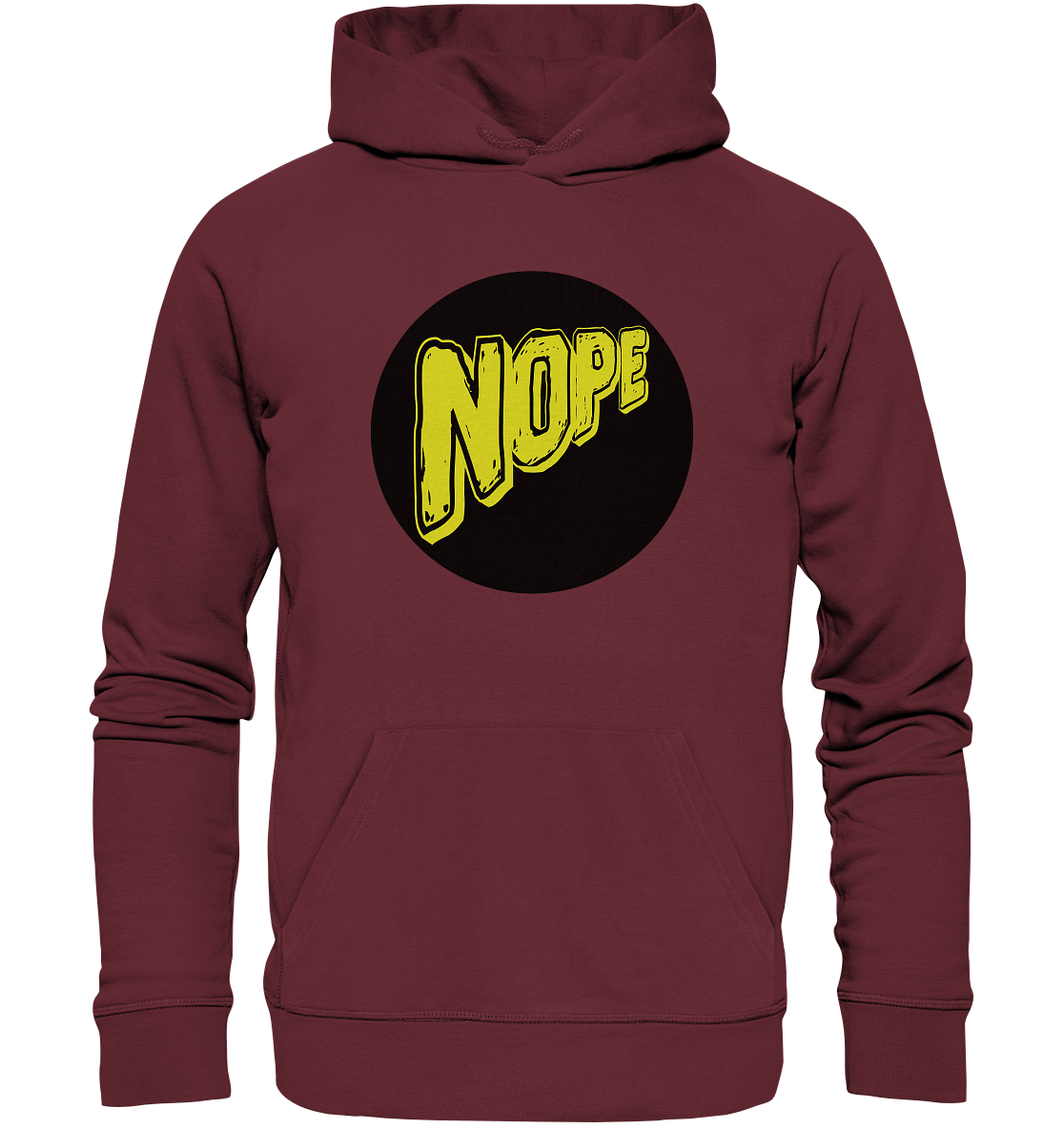 NOPE NO 1 - Organic Basic Hoodie