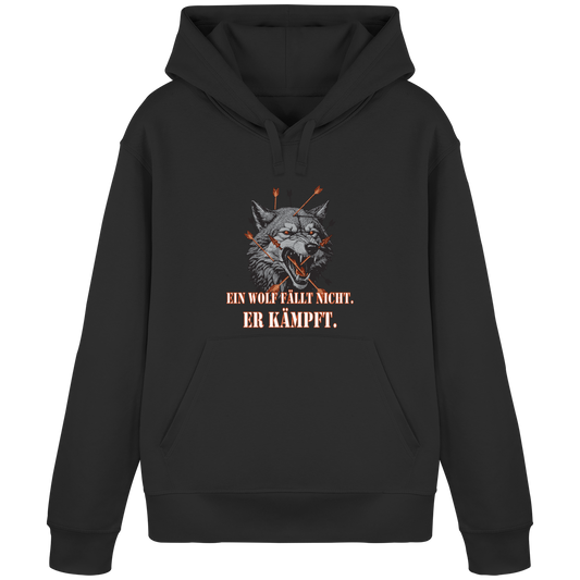 The Unbroken Wolf - Organic Basic Hoodie