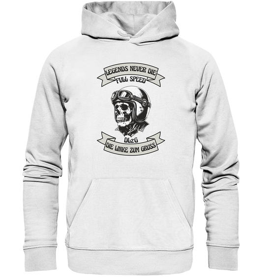 Die Linke zum Gruss - DLzG Full Speed - Organic Basic Hoodie