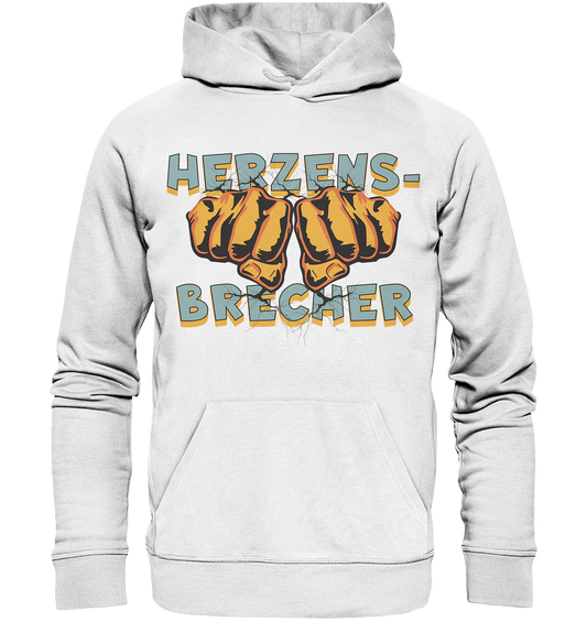 Herzensbrecher - Statement   - Organic Basic Hoodie