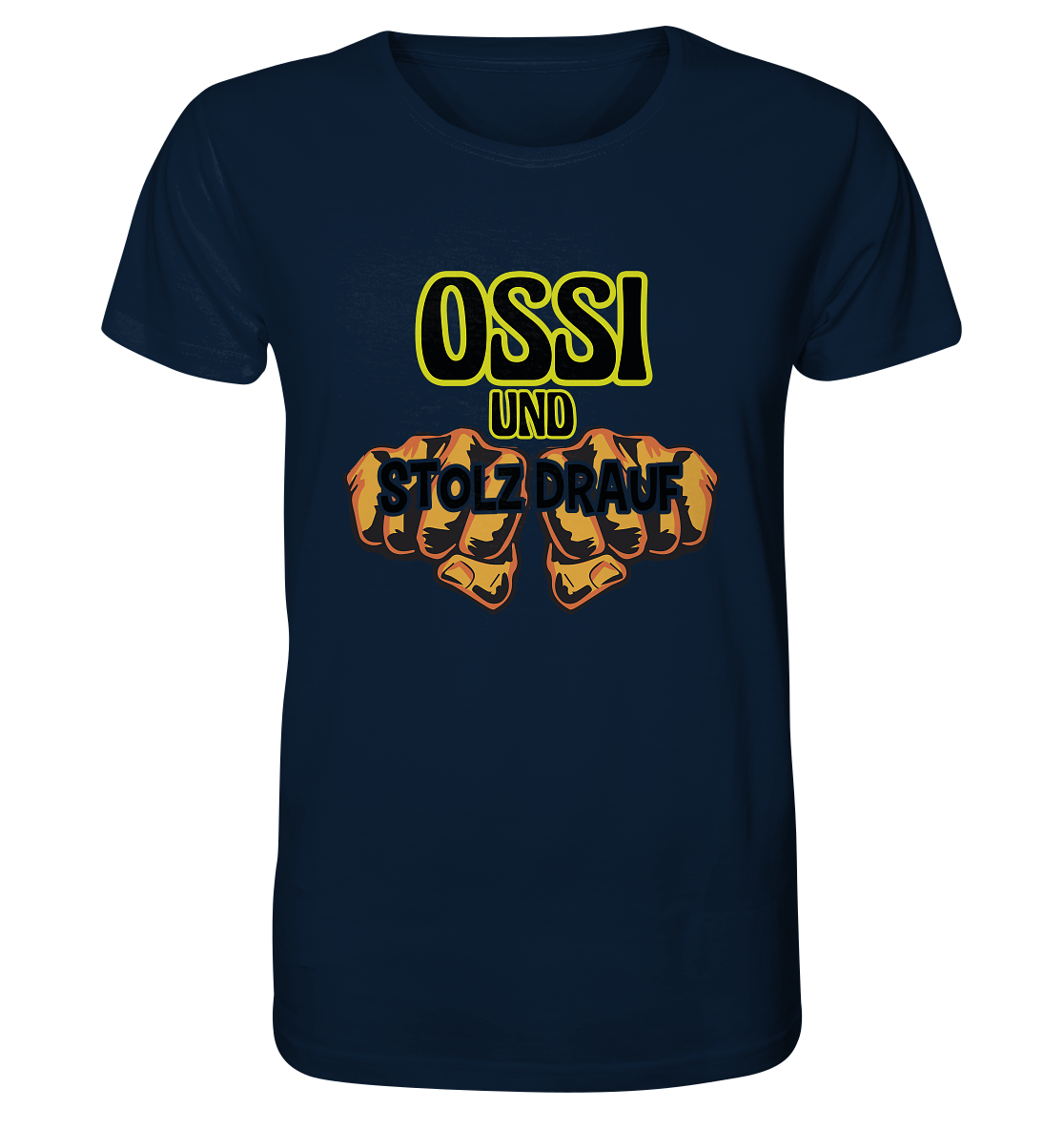 Ossi und stolz drauf - Organic Basic Shirt