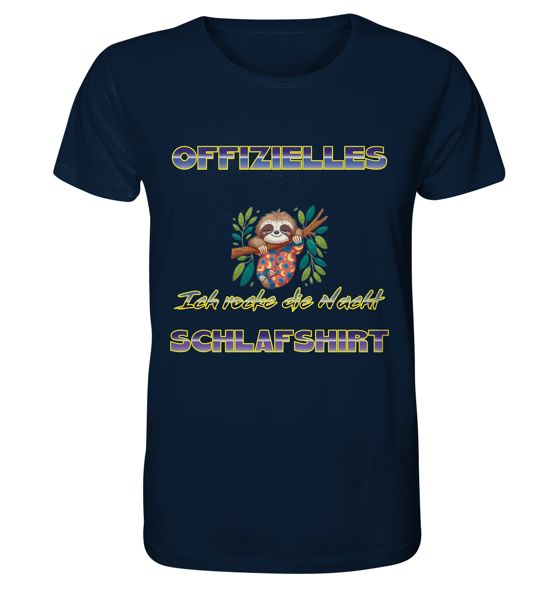 Offizielles Schlafshirt - Rocke die Nacht - Organic Basic Shirt