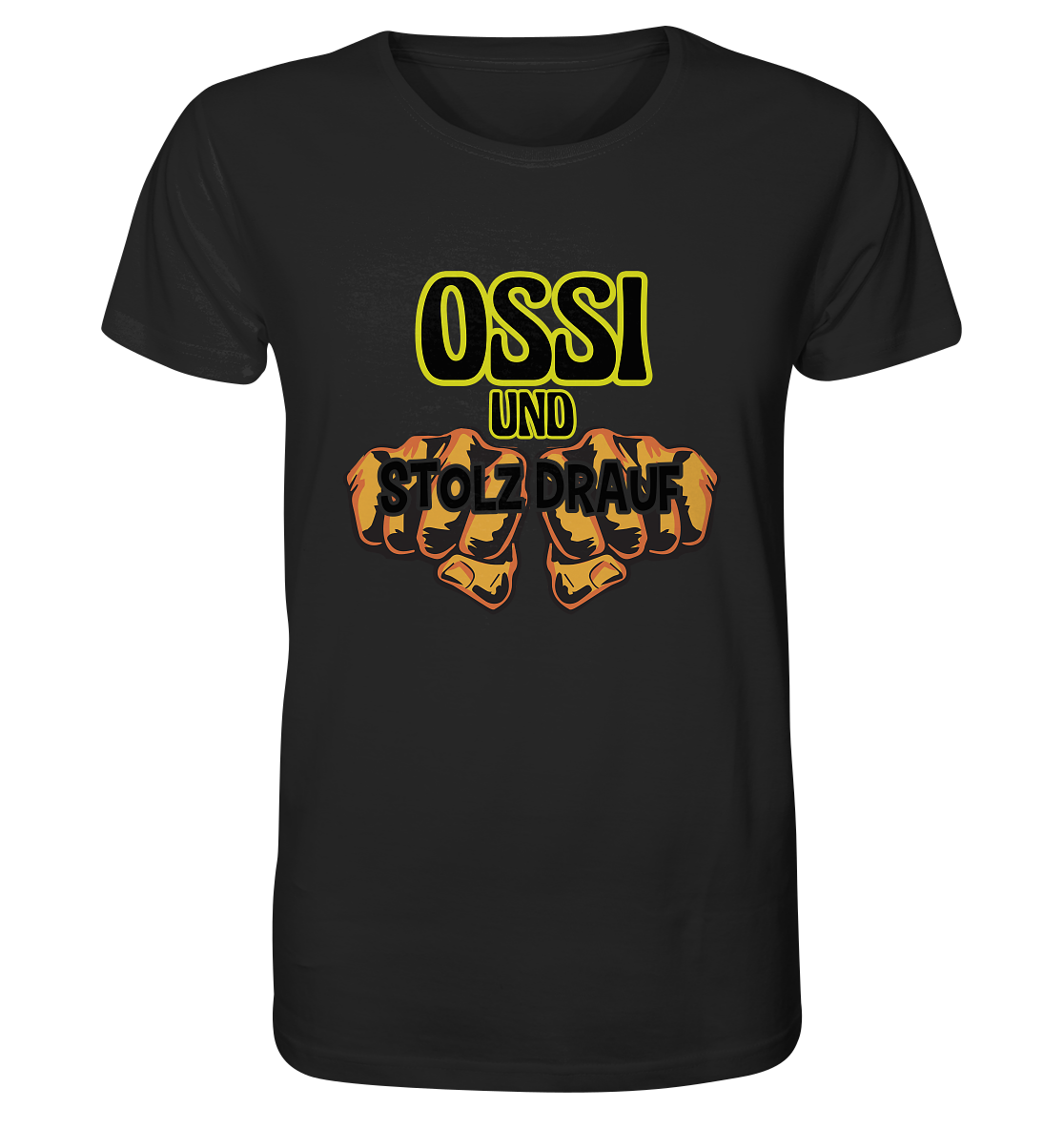 Ossi und stolz drauf - Organic Basic Shirt