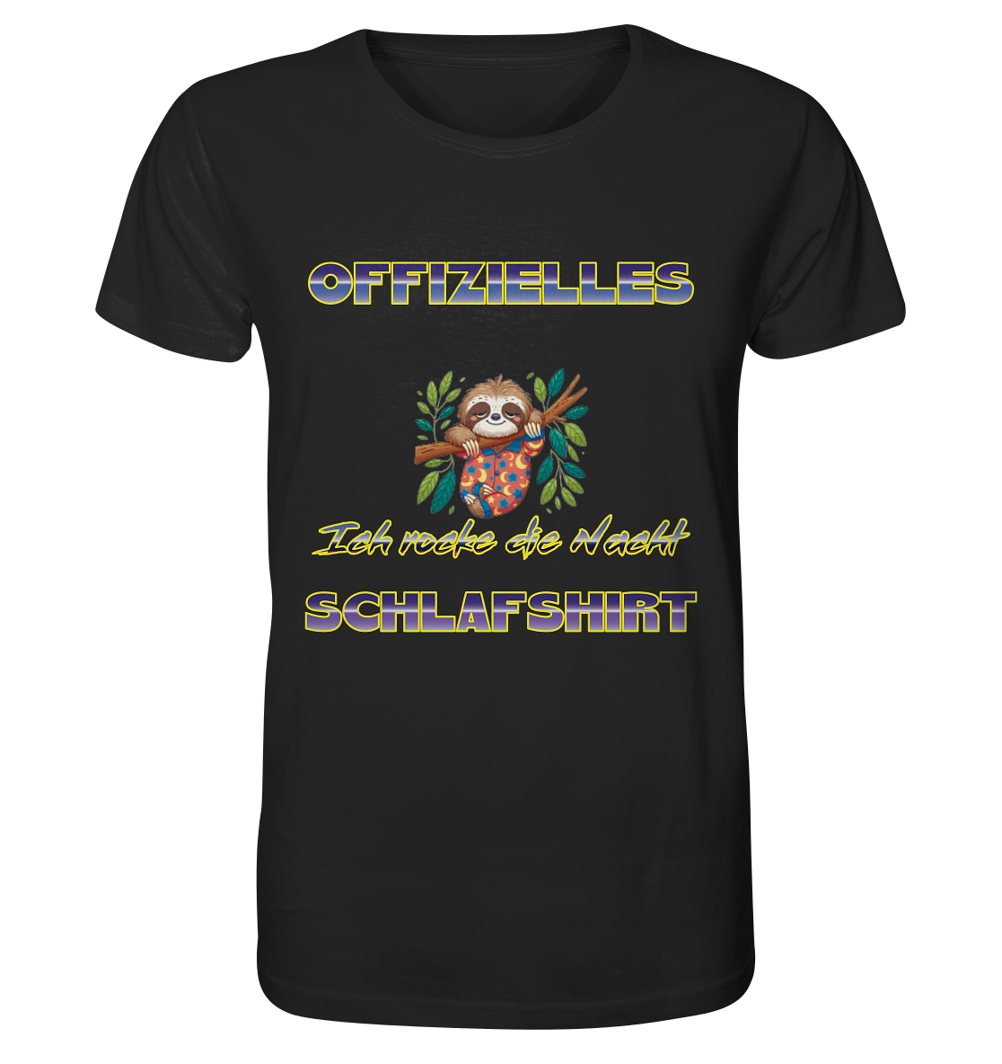 Offizielles Schlafshirt - Rocke die Nacht - Organic Basic Shirt