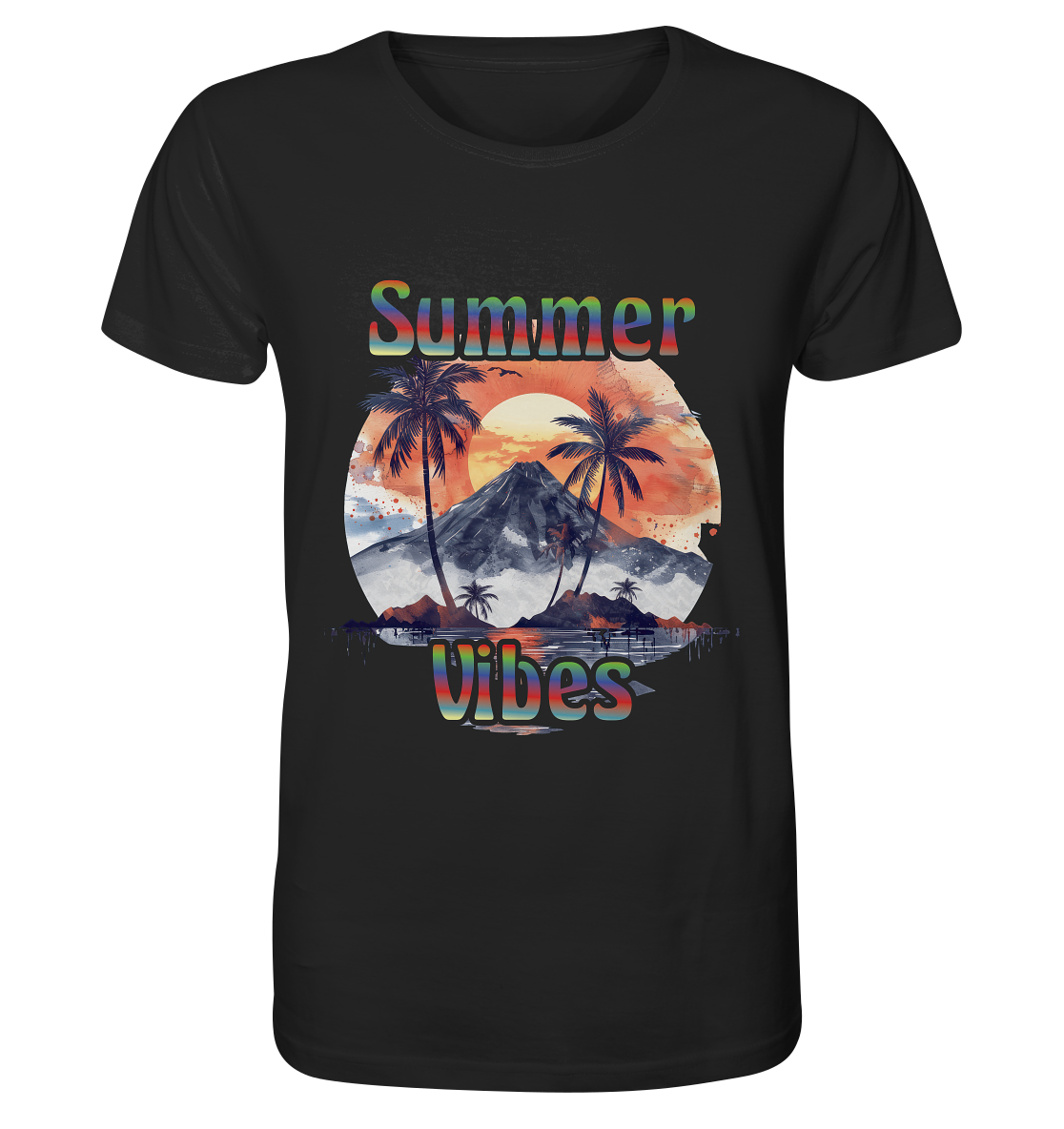 Summer Vibes - Sommer Shirts - Organic Basic Shirt