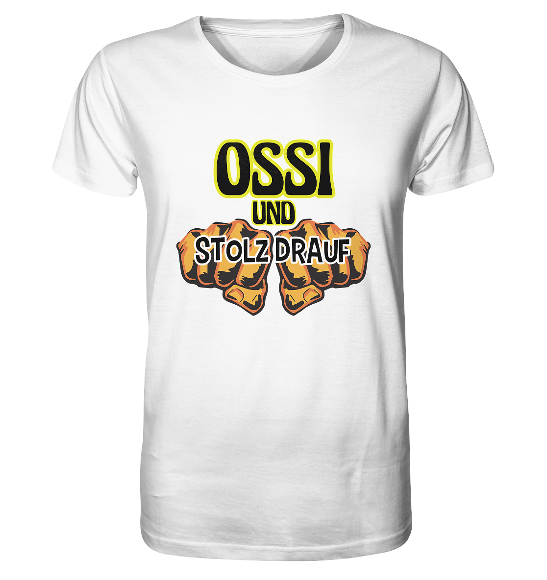 Ossi und stolz drauf - Organic Basic Shirt