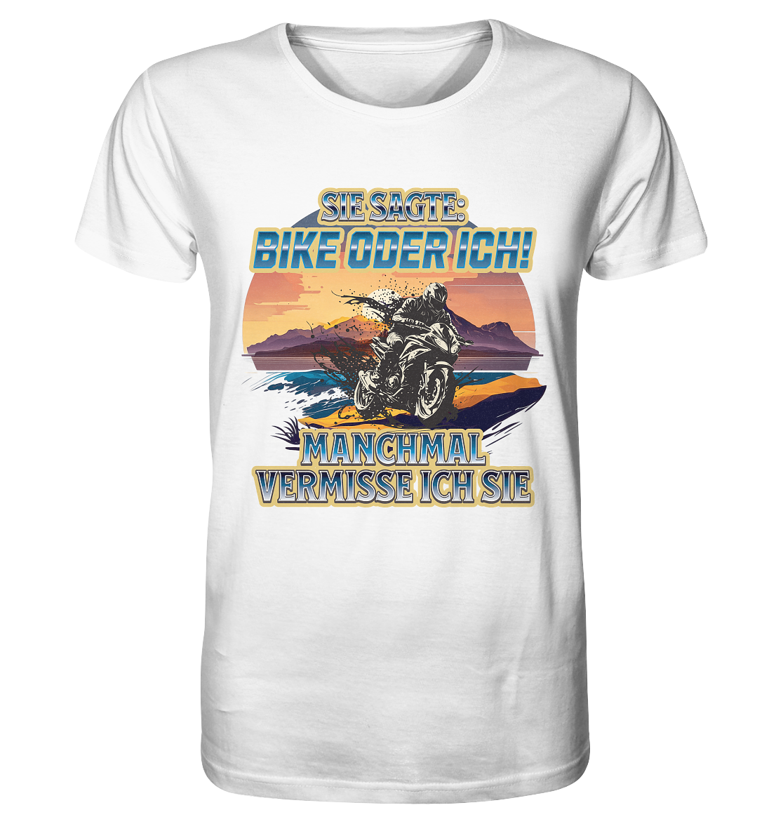 Bike oder Ich - DLzG - Organic Basic Shirt