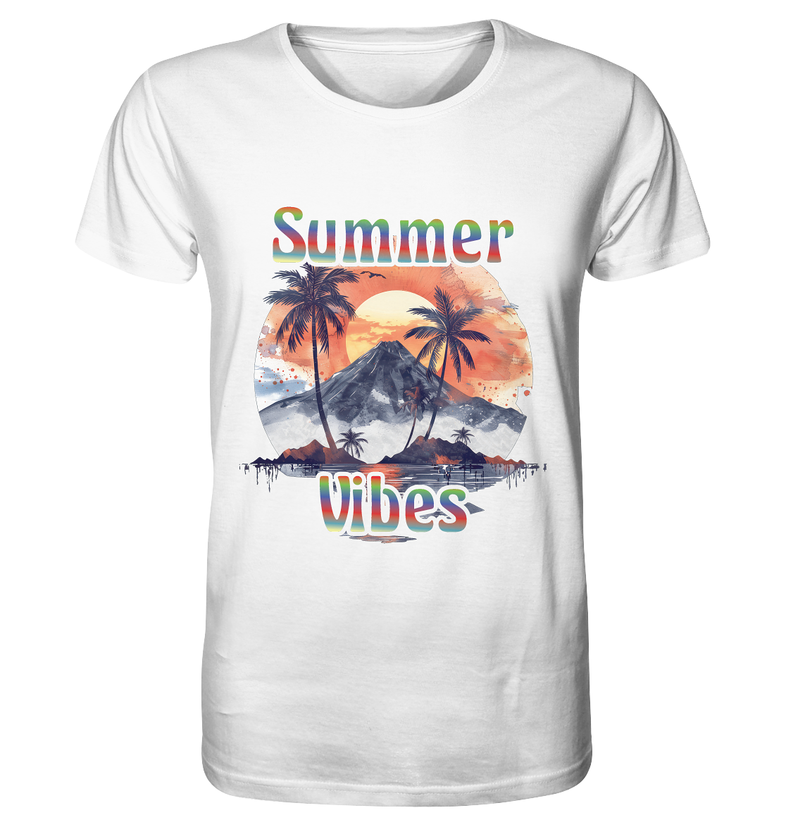 Summer Vibes - Sommer Shirts - Organic Basic Shirt