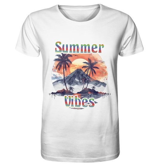 Summer Vibes - Sommer Shirts - Organic Basic Shirt