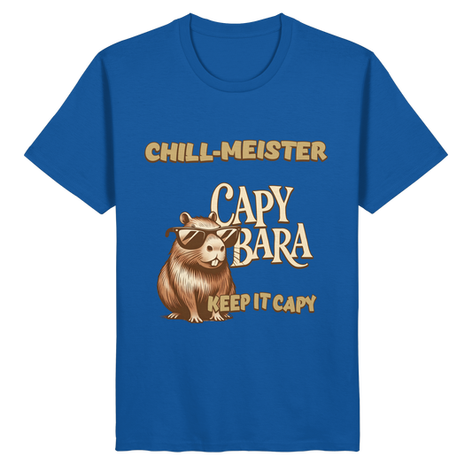Chill-Meister Capybara – Keep it Capy (Bio & Premium) - Organic Basic Shirt