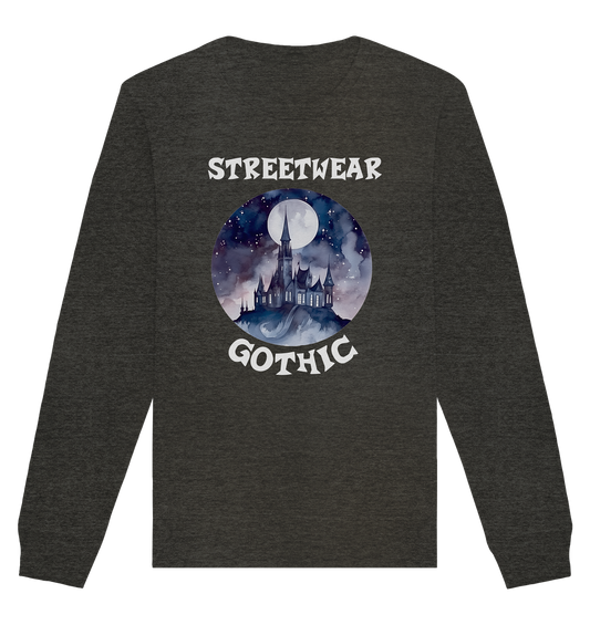 GOTHIC STREETWEAR STATEMENT  - Organic Basic Unisex Sweatshirt