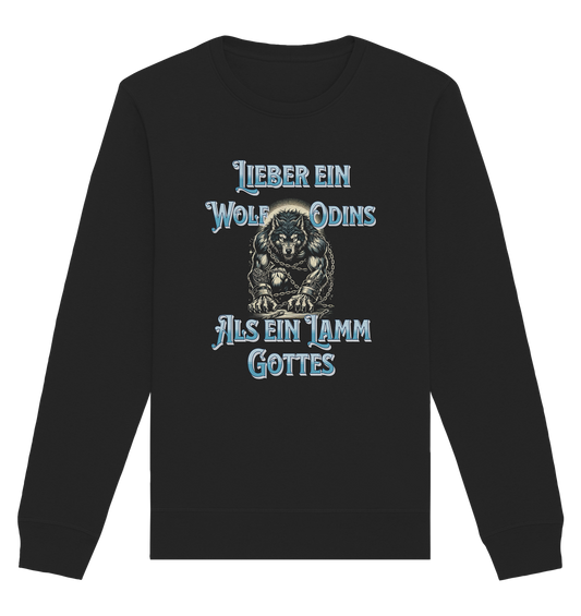 Odins Wolf | Oberteile  - Organic Basic Unisex Sweatshirt